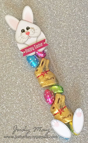 Stampin' Up! Easter Bunny Tube - Judy May, Just Judy Designs