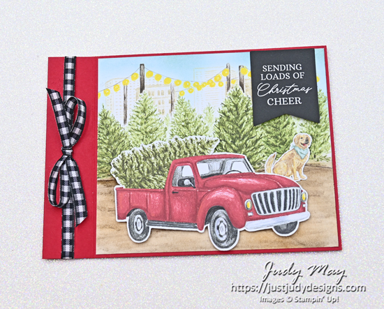 Christmas cards with a nostalgic, country vibe using the supplies from the Road to Christmas Kit for alternate designs.