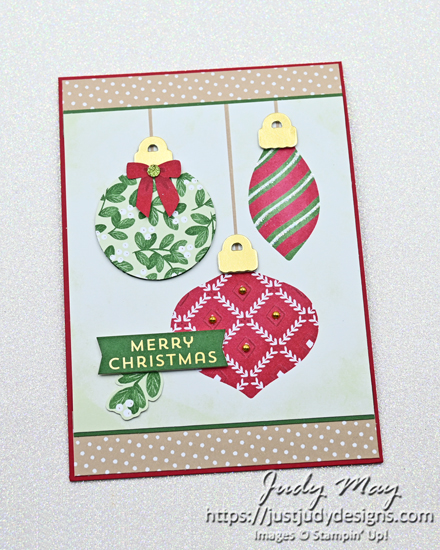 Quick and easy Christmas cards using the Christmas Tags & More Mix & Match DSP.
