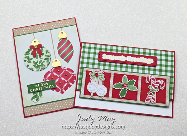 Quick and easy Christmas cards using the Christmas Tags & More Mix & Match DSP.
